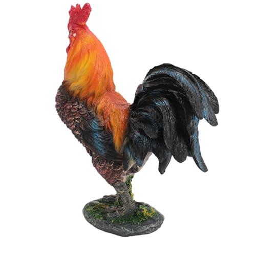 Figurine de poulet résistant aux intempéries pour déco de jardin
