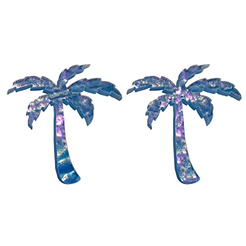 Marcador de escalera para piscina Palm Tree 5x4.5 Deep Blue miniatura 1