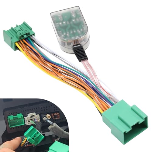 Arwrilt Add A Subwoofer Amplifier Wire Harness, Subwoofer Amplifier Adapter for Radio System, Car High/Low RCA...