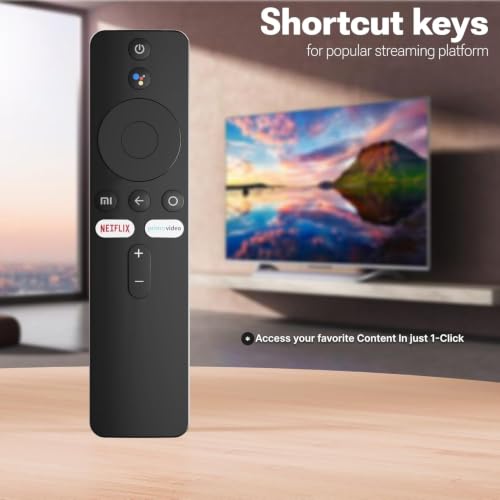 Image of ZdalaMit Original Mi TV Voice Remote Control with Bluetooth Voice Command, Compatible with Mi TVs bu Tu DOX