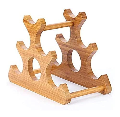 Soporte de madera para botellas de vino 35 x 17.5 x 24.5 cm miniatura 6
