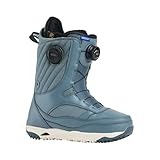 Burton – Botas de snowboard Limelight Boa Regular Pewter para mujer, talla 41,5, color azul