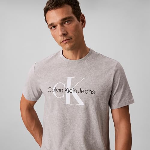 Image of Calvin Klein Men's Monogram Logo Crewneck T-Shirt