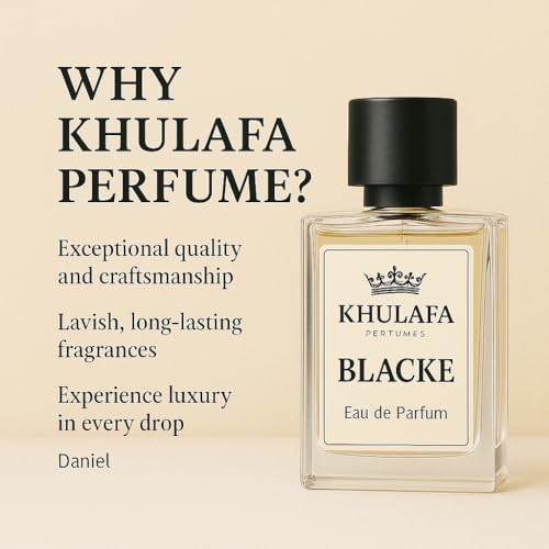 Image of Blacke Inspired Perfume for Men | Eau de Parfum with Mango, Tonka Bean & Sandalwood | Bold, Modern & Long-Lasting Fragrance | Ideal for Daily, Office & Date Night | Gift for Him | 50ML