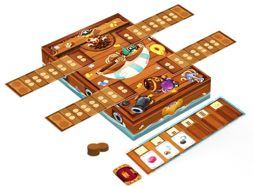 The Flying Games La Planche des Pirates Blackrock Games - Jeu de société Enfants - 5 Ans et + - Jeu de Stop ou Encore