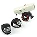 Xtreme Bright Ultra Torch LED Bike Light Set; Powerful, Durable 250 Lumen Combination Bike Headlight -Taillight Safety for The Serious Biker