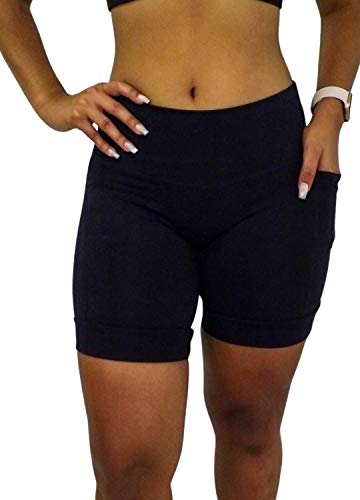 Bermuda Feminina Poliamida Para Corrida Preto