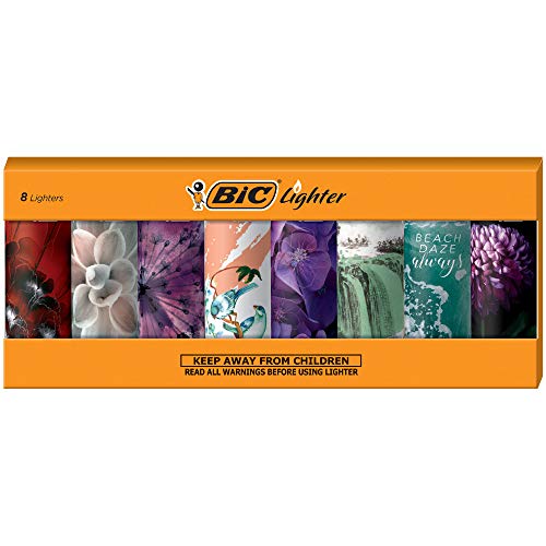 BIC Special Edition Fashion Series Lighters, Set of 8