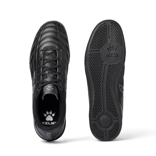Image of KELME Turf Soccer Shoes Men Indoor Soccer Cleats for Womens Trainer Futsal Football Cleats Sneakers for Youth