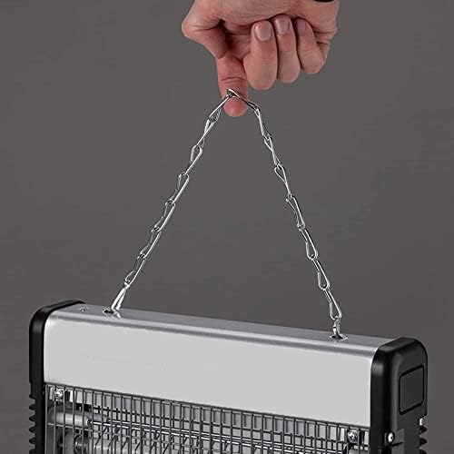 Palucart Zanzariera Elettrica Johnson Z 10 Lampada Anti-Zanzara a LED con 2 Lampade UV elimina Insetti Volanti Elettrico, zanzariera per Interno Copertura di 40 mq a 20w in 2 lampade da 10w