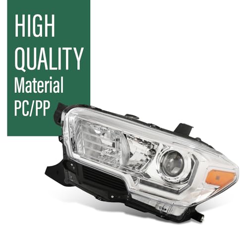 Image of GRAND ORANGE LED DRL Projector Headlights Assembly Front Headlamp Fit Toyota Tacoma 2016 2017 2018 2019 2020 2021 2022 Model 8111004260, 8115004260, 8115004280, 8111004280