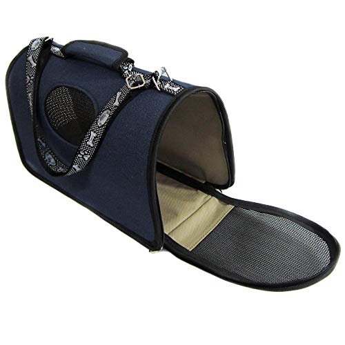 Bolsa de passeio para Pet azul Maria Adna