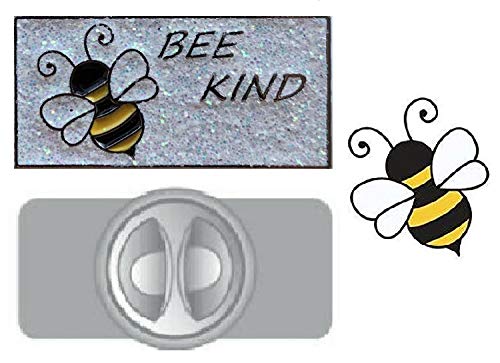 PAC Supplies GlobalBEE Kind Enamel Lapel Pin Badge Brooch Pin - Sparkle Glitter