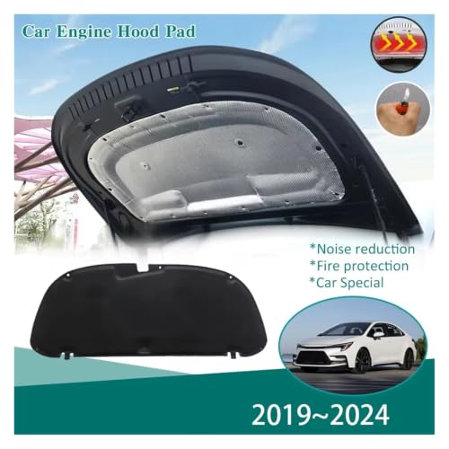 Coussin d'isolation pour Toyota Corolla E210 2019-2024 - Tapis de capot - 4
