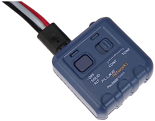 Image of Fluke Networks 26200900 Pro3000 Tone Generator with ABN Clips and RJ11 Plug