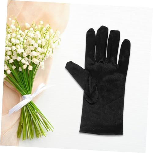 1pair Party Gloves Elegant Short Dance Performance Gloves for Women for Weddings Prom and Cocktail Events Roaring Accessories3