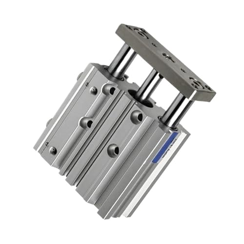 Cylindre de guidage pneumatique compact à tiges parallèles type MGPM