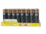 Clipper 48 Mecheros Encendedor de Colores Pocket Flamagas diseño clásico Grandes Variados (G)