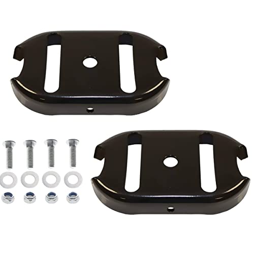 Chacarbtu Snowblower Skid Shoes Metal 780-704 for Murray Dual Stage Snow Blower 1727854BMYP with Hardware kit