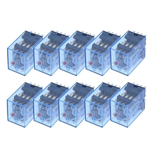 Relais électromagnétique MY4NJ 110V AC avec 14 broches pour circuits de commande