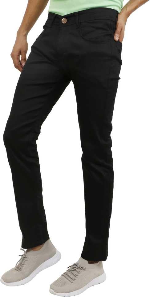 comfits Black Denim Jeans, Regular Fit-picture-43