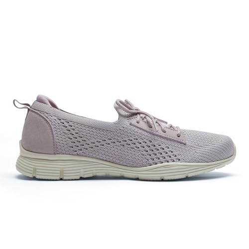 Image of Skechers Womens Seager - Casually Lilac Casual Slip On Shoe Purple