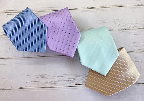 Image of KissTies Mens Necktie Polka Dot Ties For Men Classic Dressing Tie + Gift Box
