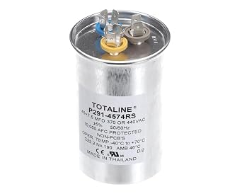 P291-4574RS - Dual Capacitor 45 + 7.5 MFD 440 VAC