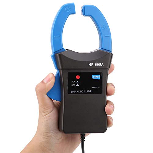 Image of 600A DC /AC Current Probe Clamp Meter ‑605a Multimeter Clamp On Adapter Meter Tester with Test Probes