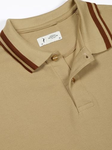 Image of Thomas Scott Men's | Solid | Half Sleeve | Regular Fit | 100% Cotton | Polo Collar | Button Closer | Casual Tshirt