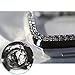 Falandi Compatible with Apple Watch Case 40mm 44mm 38mm 42mm, Face Cover Bling Crystal Diamonds Shiny Rhinestone Bumper, PC Plated Hard Protective Frame for iWatch Series 4 3 2 1 Women Girls