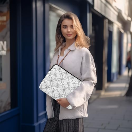 Funda para portátil ALAZA Geometric Coin 13-14 pulgadas miniatura 7