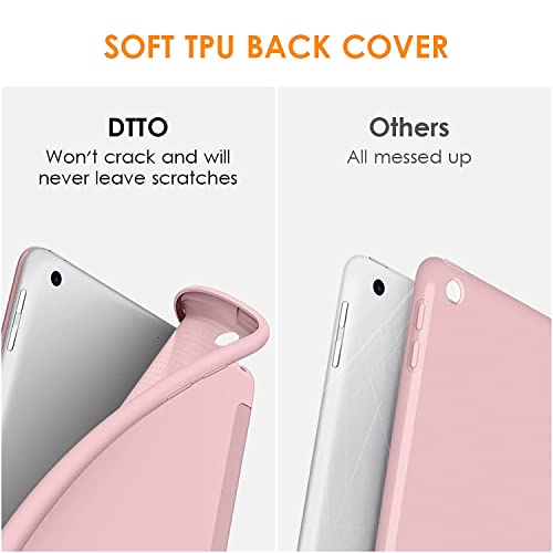 DTTO Soft Case for for iPad 9th/8th/7th Generation 10.2-inch, Rose Gold - image 3