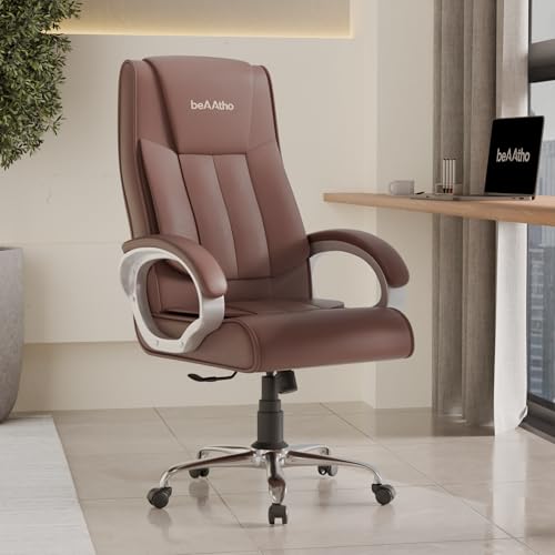 beAAthoยฎ Berlin Orthopedic Boss Chair with 3-Years Warranty B-Brown - Image 2