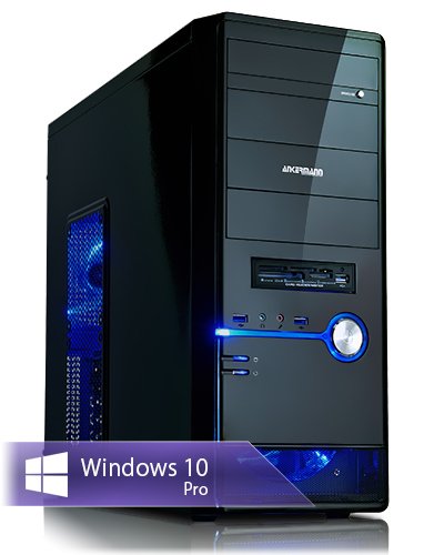 Ankermann-PC Black Edition, AMD A10-7870K, GTX 970, 8GB RAM, 240GB SSD, Windows 10 Pro