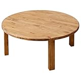 ひのきちゃぶ台 直径90×高さ36cm 国産檜 円形 完成品 木製 折りたたみテーブル ローテーブル