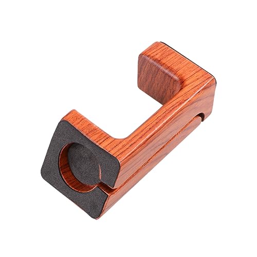 Soporte de carga de madera para reloj inteligente con base elegante de bambú natural 4