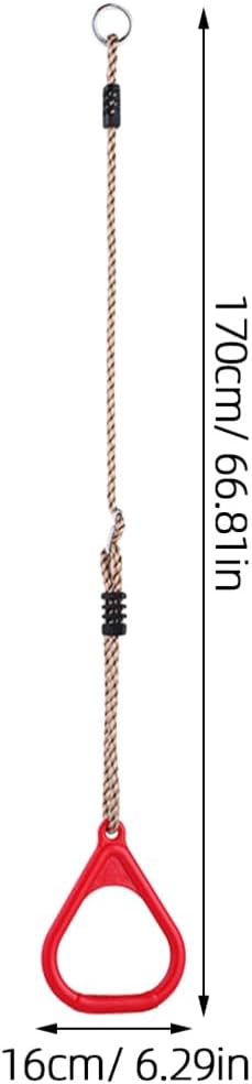 Boy Girl's Gymnastic Rings Exercise Ring for Boys and Girls Full Body Strength Training