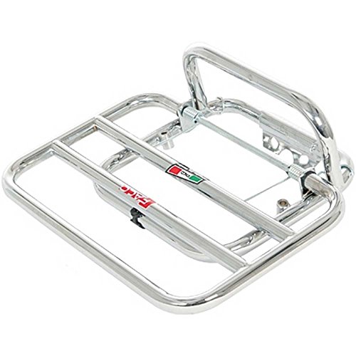 FACO portaequipajes trasero para Piaggio Vespa GTS 125 i.e. de 250 i.e. de 300. Cromo mema00001440/C