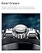 OLEVS Mens Watch, Classic Large Dial Clear Easy to Read Dress Stainless Steel Reloi para Hombre, Waterproof Watches for Men Fashion All Black Men's Watches, Mens Luxury Watch, Analog Wristwatches