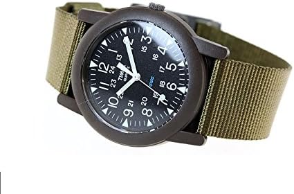 Timex T41711Analog Quartz Camper Green Watch