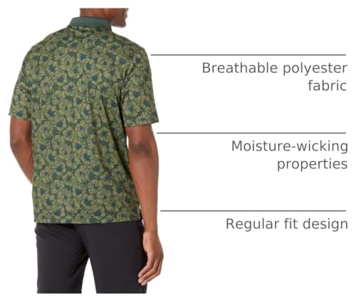 Image of Amazon Essentials Men's Regular Fit Golf Polo Shirt, Moisture-Wicking Quick Dry, Recycled Polyester, Short Sleeve