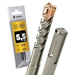 Amboss Werkzeuge – SDS Plus Hammerbohrer 4X Schneiden PGM Ø 5.5mm x 45mm - AMBO