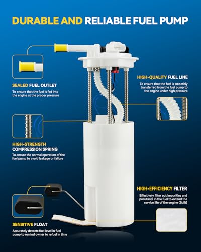 Image of PHILTOP Electric Fuel Pump Assembly FG0161 Fit for Buick Park Avenue