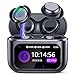 ZYHKON Bluetooth Kopfhörer, Bluetooth 5.4 Schlafkopfhörer In Ear mit Touchscreen, 48H Spielzeit Mini Kopfhörer mit HiFi Sound/5 EQ-Modi/ENC Noise Cancelling, Wireless Ohrhörer für Seitenschläfer