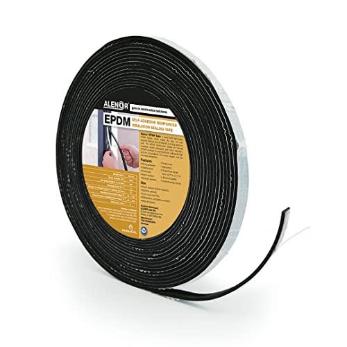 Bande d'isolation en mousse EPDM Alenor pour calfeutrage durable des portes - 2
