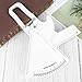 SAFIGLE Fat Measure Waist Tape Tester Digital Measuring Fat Calculator White