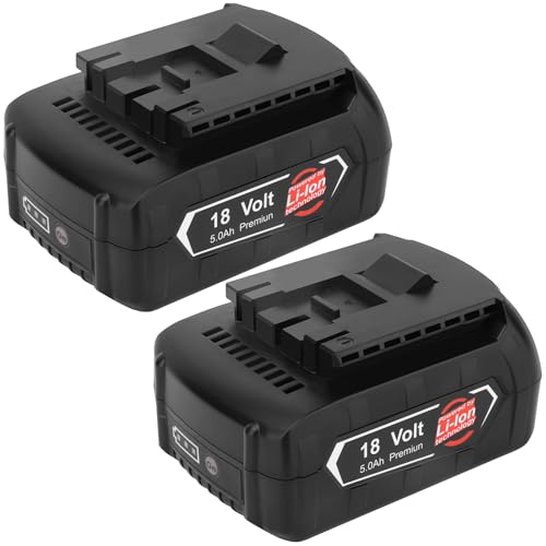 Sostituzione per Bosch Batteria 18V 5000mAh BBAT609 BAT609G BAT619 BAT619G BAT618 BAT618G 17618-01...