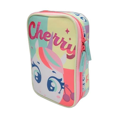 Estojo Grande Unicórnio Cherry - Puket