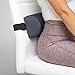 OPTP The Original McKenzie D-Section Lumbar Roll – USA-Made Low Back Lumbar Support Pillow for Office, Back Pillow for Car and Travel. The Preferred Lumbar Pillow of Physical Therapists.